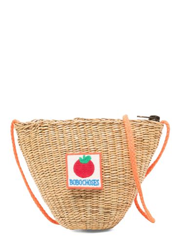 Bc tomato patch raffia hand bag - bobo choses - Modalova