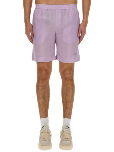 Msgm short with logo - msgm - Modalova