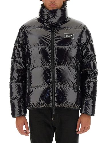 Dsquared down jacket with logo - dsquared - Modalova