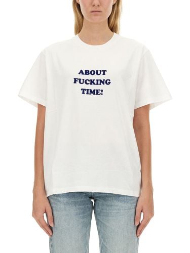 Stella mccartney t-shirt about time - stella mccartney - Modalova