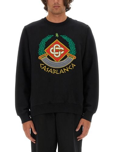 Casablanca sweatshirt with logo - casablanca - Modalova