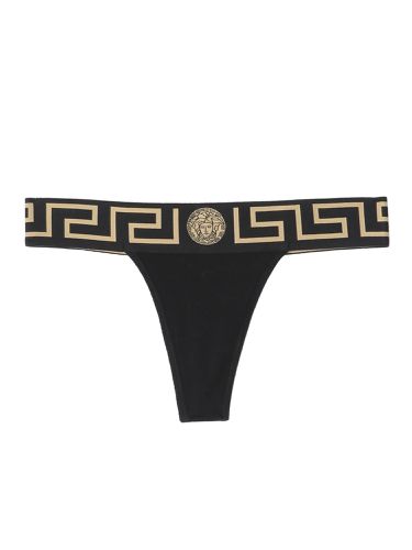 Versace slip with greek - versace - Modalova