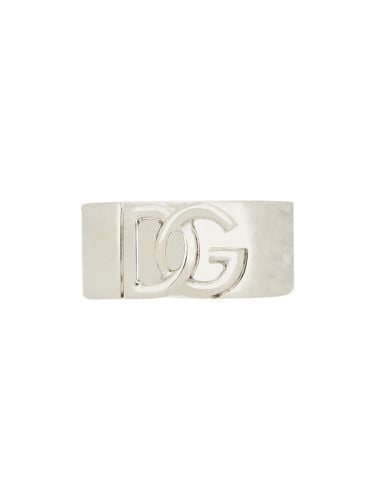 Dolce & gabbana cut-out logo ring - dolce & gabbana - Modalova