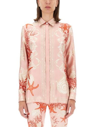 Versace shirt baroque sea - versace - Modalova