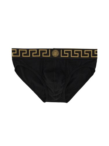 Versace briefs with logo - versace - Modalova