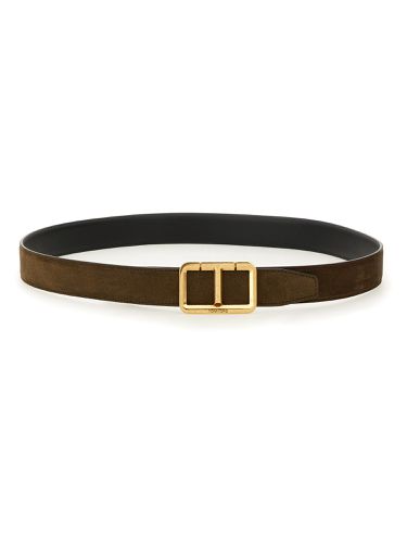 Tom ford belt with logo - tom ford - Modalova