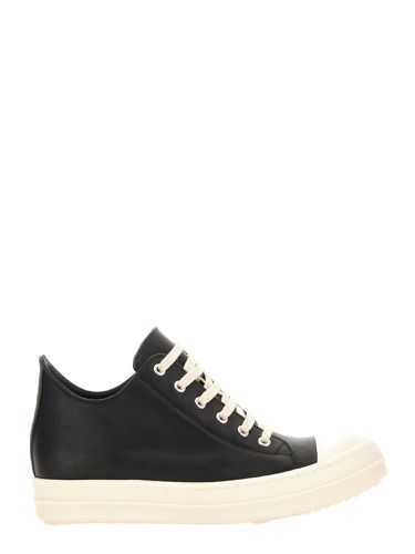 Rick owens leather sneaker - rick owens - Modalova