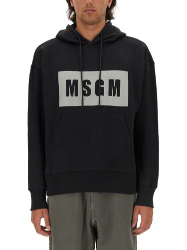 Msgm sweatshirt with logo - msgm - Modalova