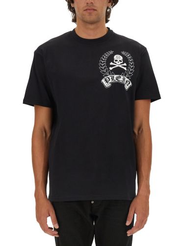 Philipp plein skull print t-shirt - philipp plein - Modalova