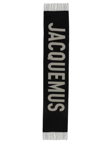 Jacquemus scarf with logo - jacquemus - Modalova