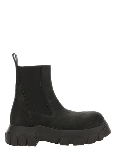 Rick owens leather boot - rick owens - Modalova