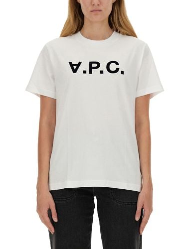 A. p.c. t-shirt with logo - a.p.c. - Modalova