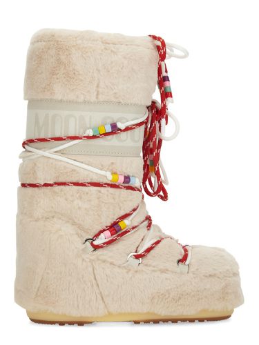 Moon boot "icon faux fur" boot - moon boot - Modalova