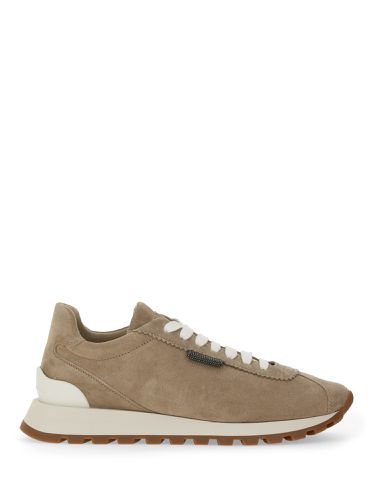 Brunello cucinelli suede sneaker - brunello cucinelli - Modalova