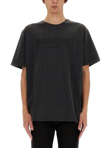 Balmain t-shirt with logo - balmain - Modalova