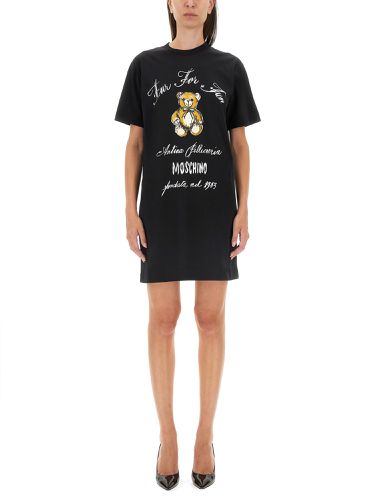 Moschino dress with logo - moschino - Modalova