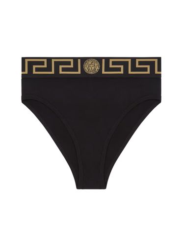 Versace slip with greek - versace - Modalova