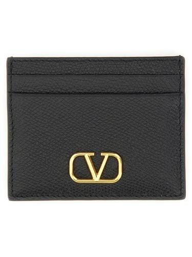 Signature vlogo card holder - valentino garavani - Modalova