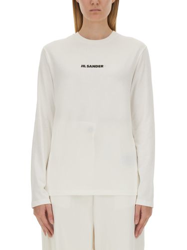 Jil sander t-shirt with logo - jil sander - Modalova