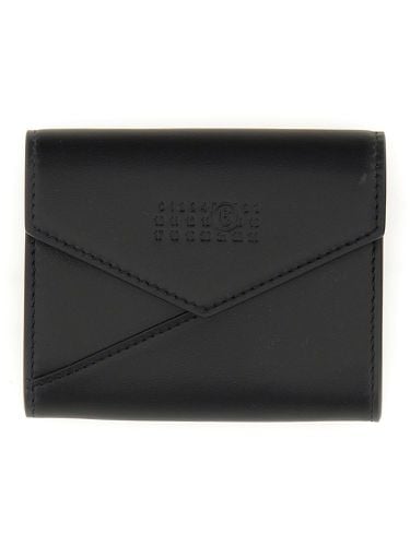 Wallet with logo - mm6 maison margiela - Modalova