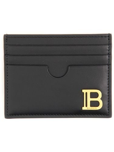 Balmain b-buzz card holder - balmain - Modalova