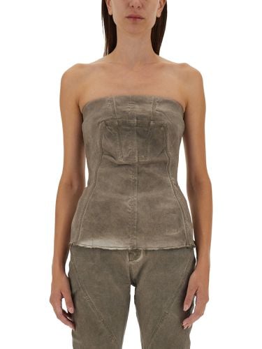 Rick owens drkshdw top bustier - rick owens drkshdw - Modalova