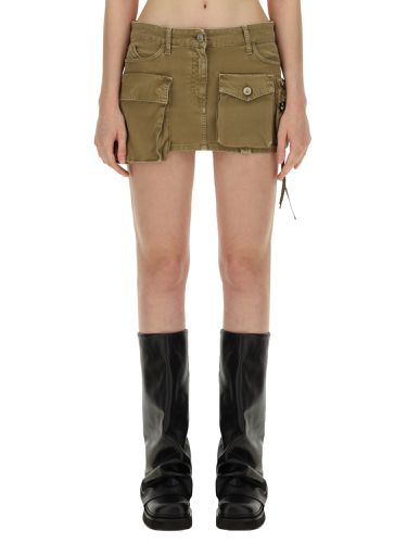 The attico mini skirt "fay" - the attico - Modalova