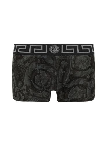 Versace boxer shorts with print - versace - Modalova