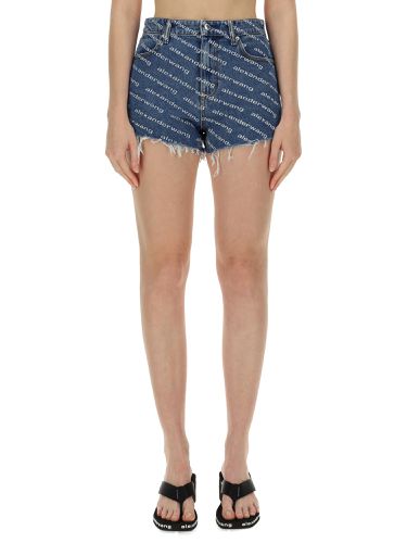 Alexanderwang. t denim shorts - alexanderwang.t - Modalova