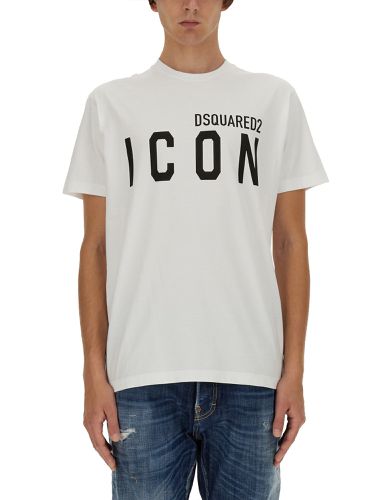 Dsquared logo print t-shirt - dsquared - Modalova