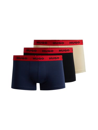 Hugo pack of three boxers - hugo - Modalova