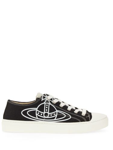 Low sneaker with orb logo - vivienne westwood - Modalova