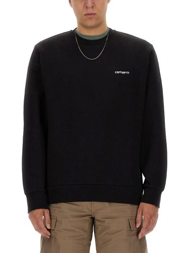 Sweatshirt with logo embroidery - carhartt wip - Modalova