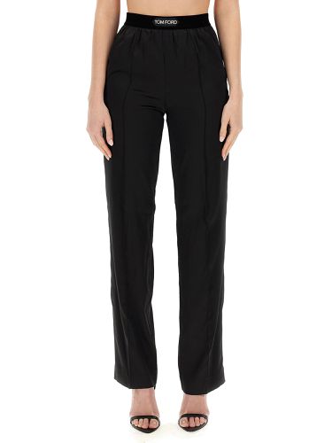 Tom ford pants with logo - tom ford - Modalova