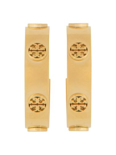 Miller stud small hoop earrings - tory burch - Modalova