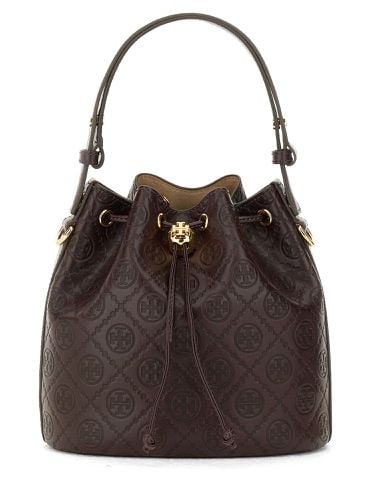 Tory burch "t monogram" bucket bag - tory burch - Modalova