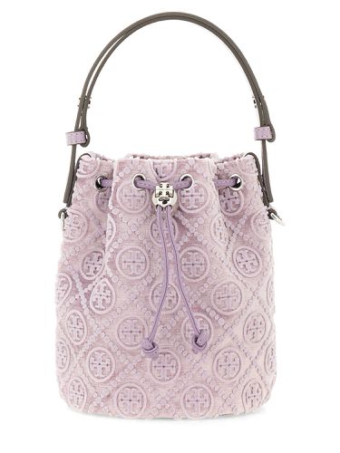 Mini "t monogram" bucket bag - tory burch - Modalova