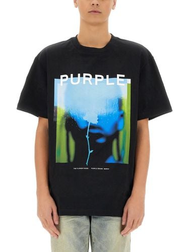 Purple brand jersey t-shirt - purple brand - Modalova