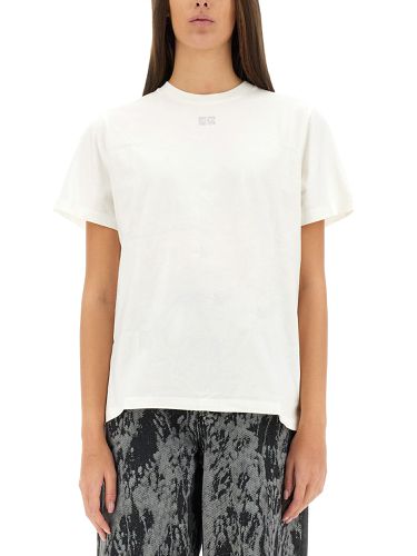 Ganni t-shirt with logo - ganni - Modalova