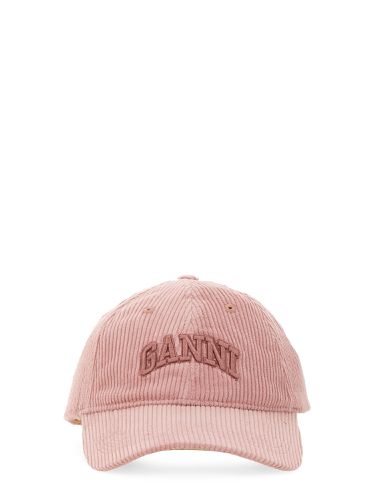 Ganni baseball hat with logo - ganni - Modalova