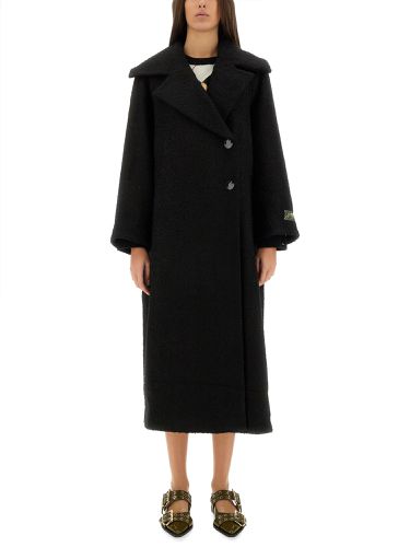 Ganni boucle coat - ganni - Modalova