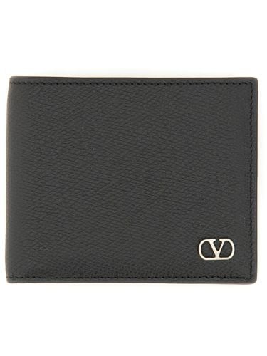 Valentino garavani leather wallet - valentino garavani - Modalova