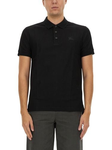 Burberry cotton pique polo - burberry - Modalova