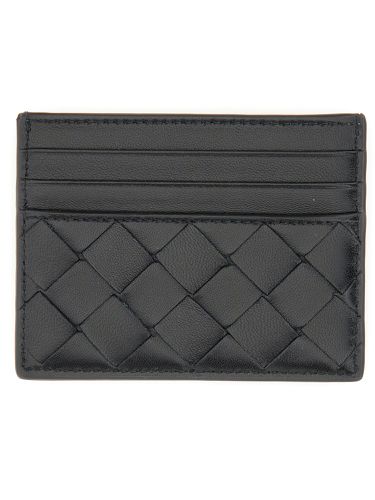 Woven credit card holder - bottega veneta - Modalova