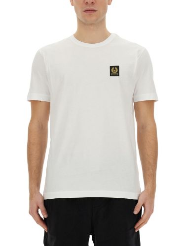 Belstaff t-shirt with logo patch - belstaff - Modalova