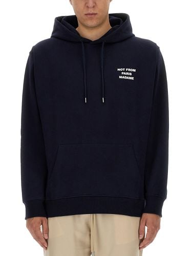 Slogan" sweatshirt - drôle de monsieur - Modalova