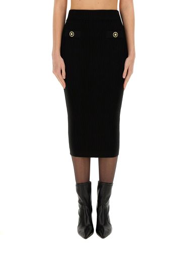 Balmain knitted midi skirt - balmain - Modalova