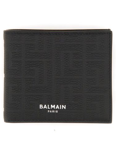 Balmain leather wallet - balmain - Modalova