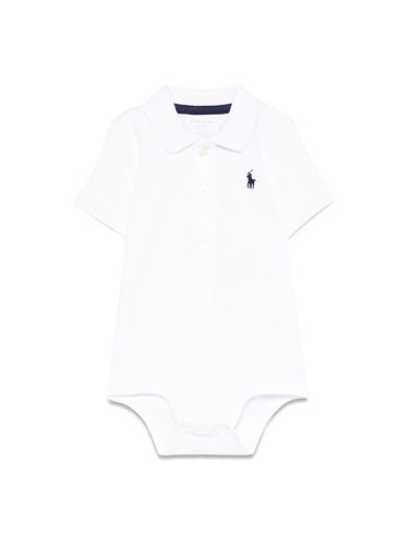 Ss polo-onepiece-bodysuit - polo ralph lauren - Modalova