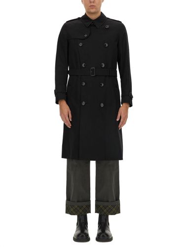 Heritage trench coat "kensington" long - burberry - Modalova